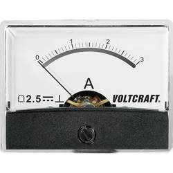 VOLTCRAFT AM-60X46/3A/DC AM-60X46/3A/DC Einbau-Messgerät AM-60X46/3A/DC 3 A Drehspule