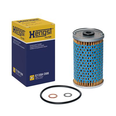 HENGST FILTER Ölfilter E135H D08 Filtereinsatz 106mm für Ford GM Mercedes