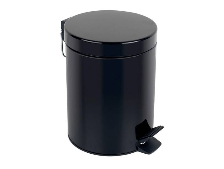 Spirella Treteimer Sydney, Schwarz, Kunststoff, 3 l, 17x24.5x17 cm, Haushalt & Reinigung, Reinigung, Mülleimer & Abfallsammler