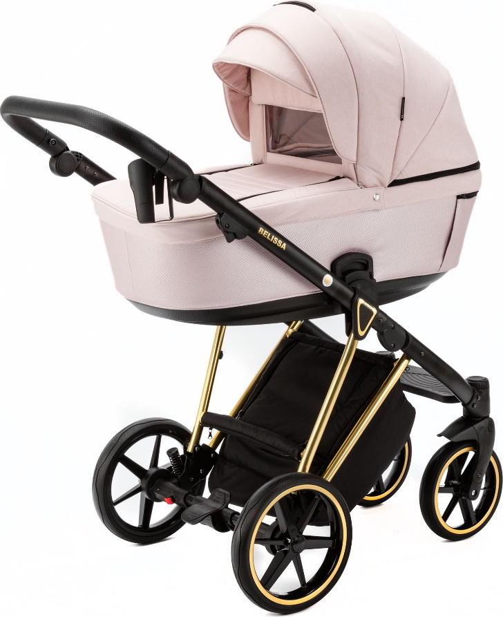 Adamex Belissa Special Edition Pink/Gold 2-in-1 Kinderwagen