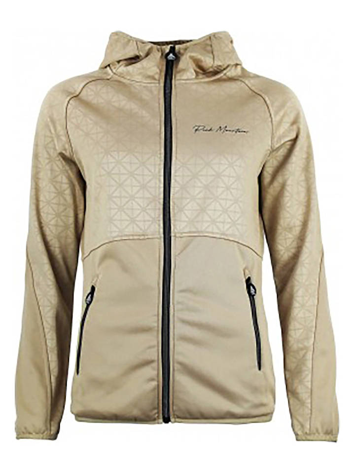 Peak Mountain Fleecejacke "Amon" in Beige - XL