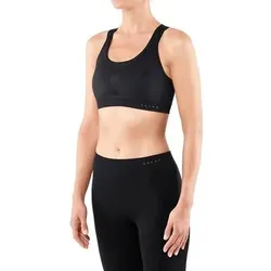FALKE Damen BH Cross Back Medium Support, Größe S in Schwarz Schwarz