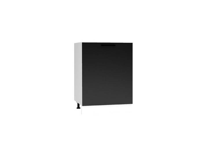 ROYAL24_MARKT Spülenunterschrank D60ZL S/1 - Dnoria - mit 1 Schublade (Küchen Spüleinunterschrank, 1-St., Premium - Dnoria) Top Stoffe - Exklusiv - Hochwertig