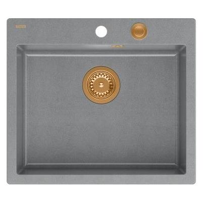 Q Company SPÜLBECKEN QUADRON MORGAN 110 (HB8304U5-C1 P2O) (Einbauspüle, 57 cm) (HB8304U5-C1_P2O)