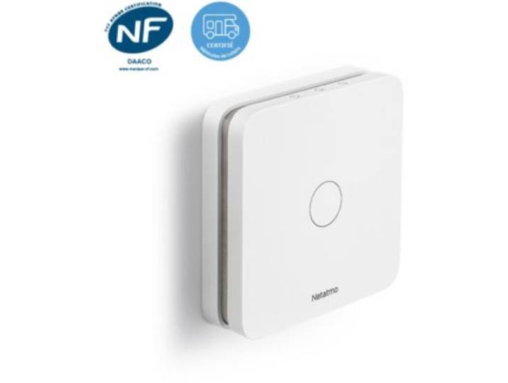 Netatmo - Détecteur De Monoxyde De Carbone Connecté Et Intelligent