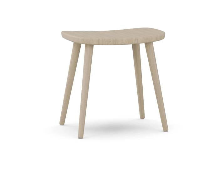 Stolab Palle Hocker Eiche Leichter Mattlack
