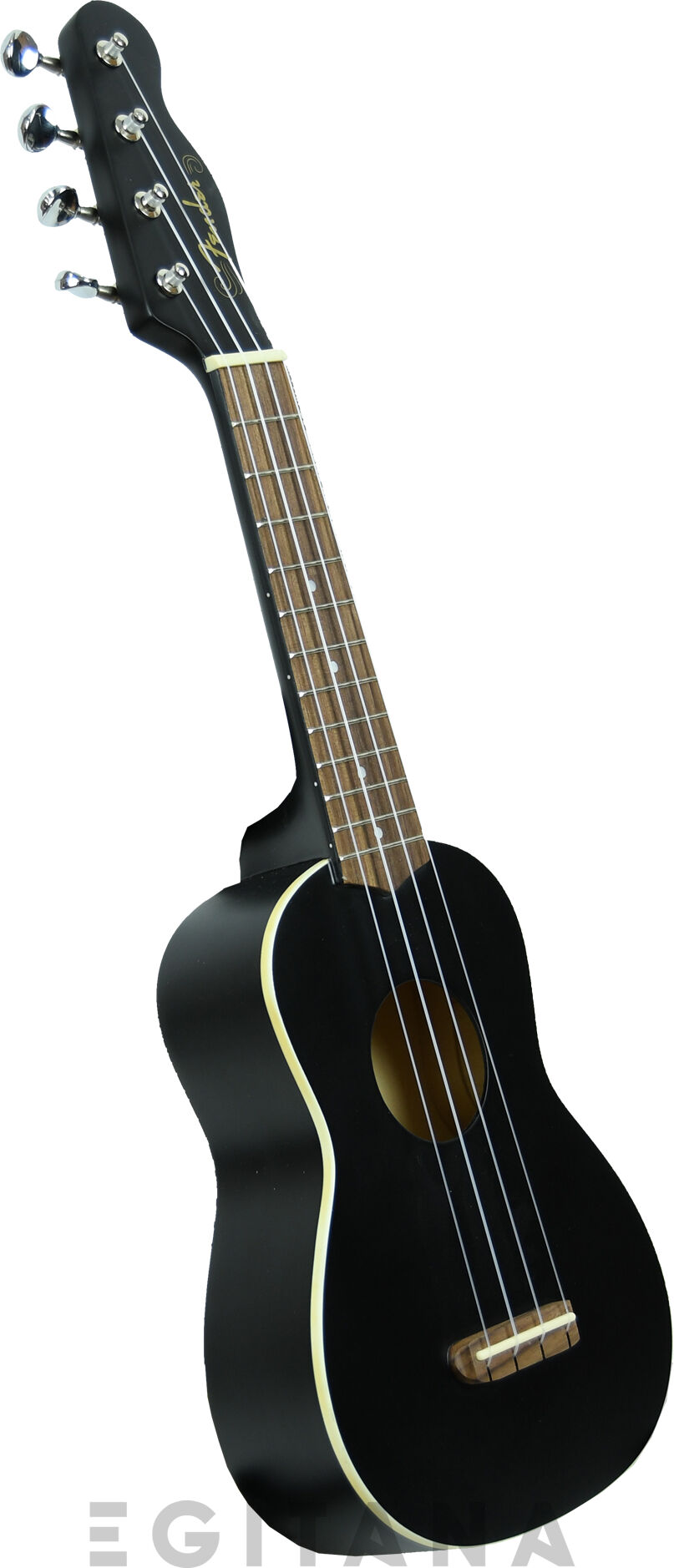 Fender Venice Soprano Ukulele Black