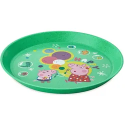 Koziol, Kindergeschirr + Kinderbesteck, Connect Plate Peppa Pig Pop