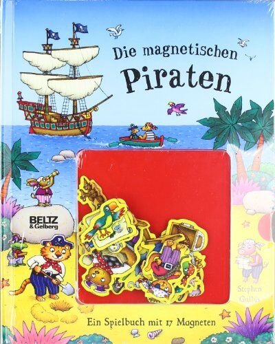 Stephen Gulbis - Die magnetischen Piraten: Ein Spielbuch mit 17 Magneten - Preis vom 02.10.2026 23:42:20 h
