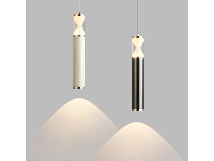Cylindre moderne pendentif LED lumière pour salon chambre chevet projecteur lustre éclairage nordique nouvelle suspension lampe livraison directe