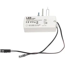 L&S IR-Türkontaktschalter 12 / 24 V Emotion, Schalter + Taster, Weiss