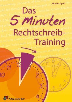 Monika Gysel - Das 5-Minuten-Rechtschreibtraining - Preis vom 10.10.2026 11:48:34 h