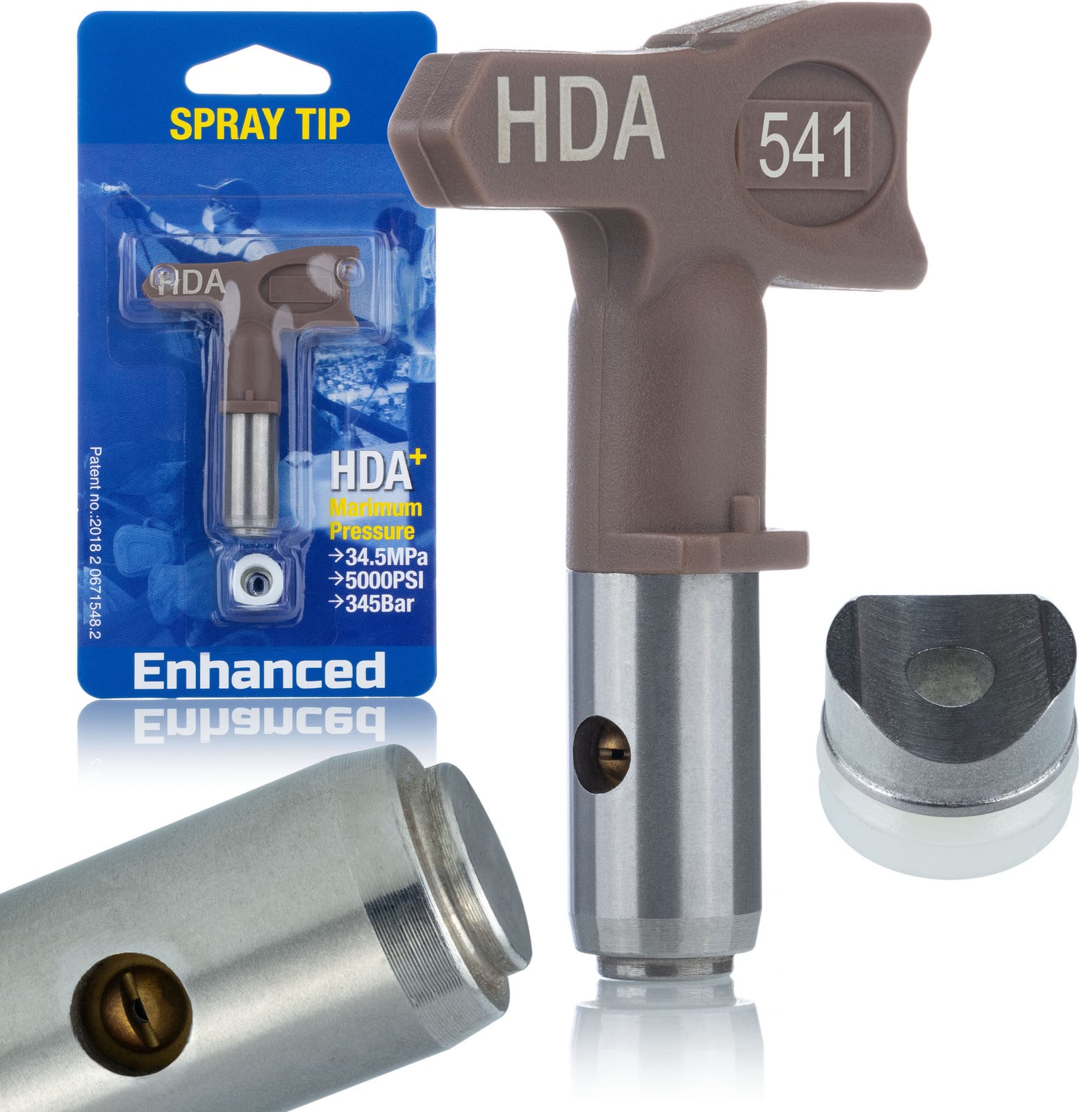 Rosfix HDA+ 541 Geverfde spuitmond voor verfspuitinstallatie