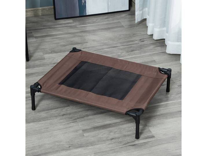 PawHut Lit pour Chien Chat sur Pieds Tissu Oxford Confort