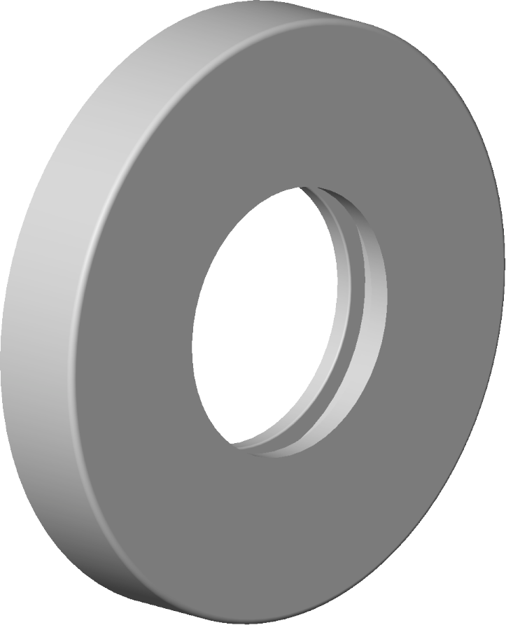 Dornbracht rosace 092722015-06 092722015 D.55 x D.24,6 x 9 mm platine ma