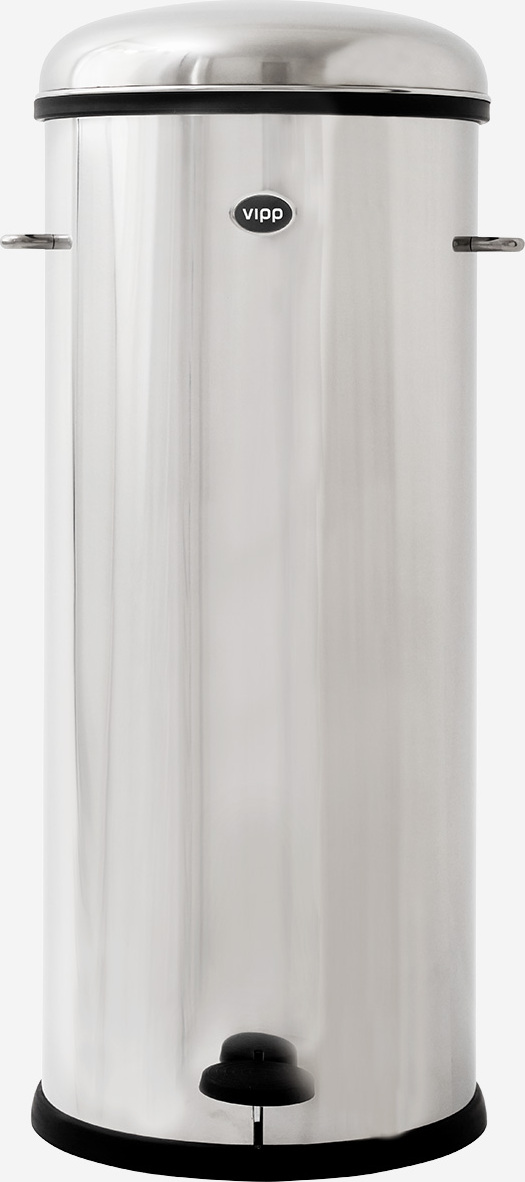 17 Treteimer 30 l, Farbe:edelstahl