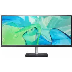Acer Vero CB343CURbemiiphuzx (3440 x 1440 Pixel, 34"), Monitor, Schwarz, Silber