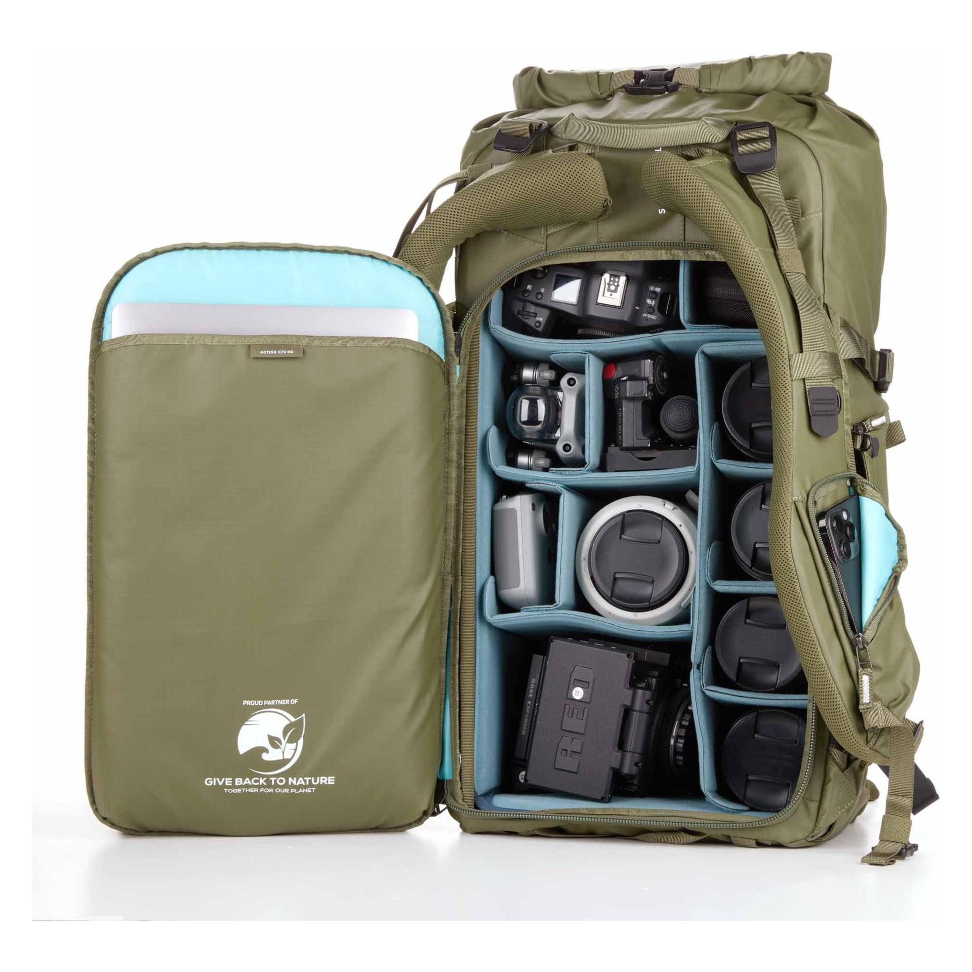 Shimoda Action X70 HD Starter Kit (XL DV CU) (Fotorucksack, 77 l) (520-102)