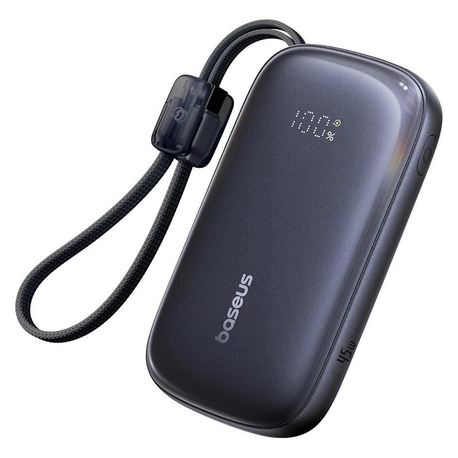 Baseus EnerFill FC21 QPow3 Ultra, 20000mAh, 45W, QC + PD, Black (20000 mAh, 45 W) (E0027P00)