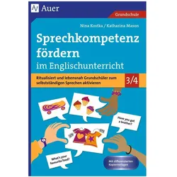 Sprechkompetenz fördern im Englischunterricht, Schulbücher von Katharina Mason, Nina Kostka