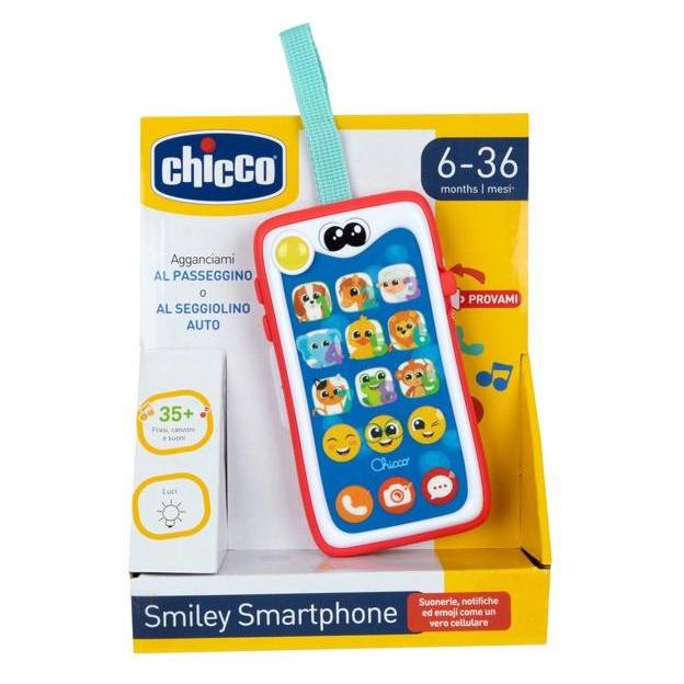 Chicco Smiley Smartphone (DE/EN) (Deutsch, Englisch, 0.50 - 3 Jahre) (00011161000000)