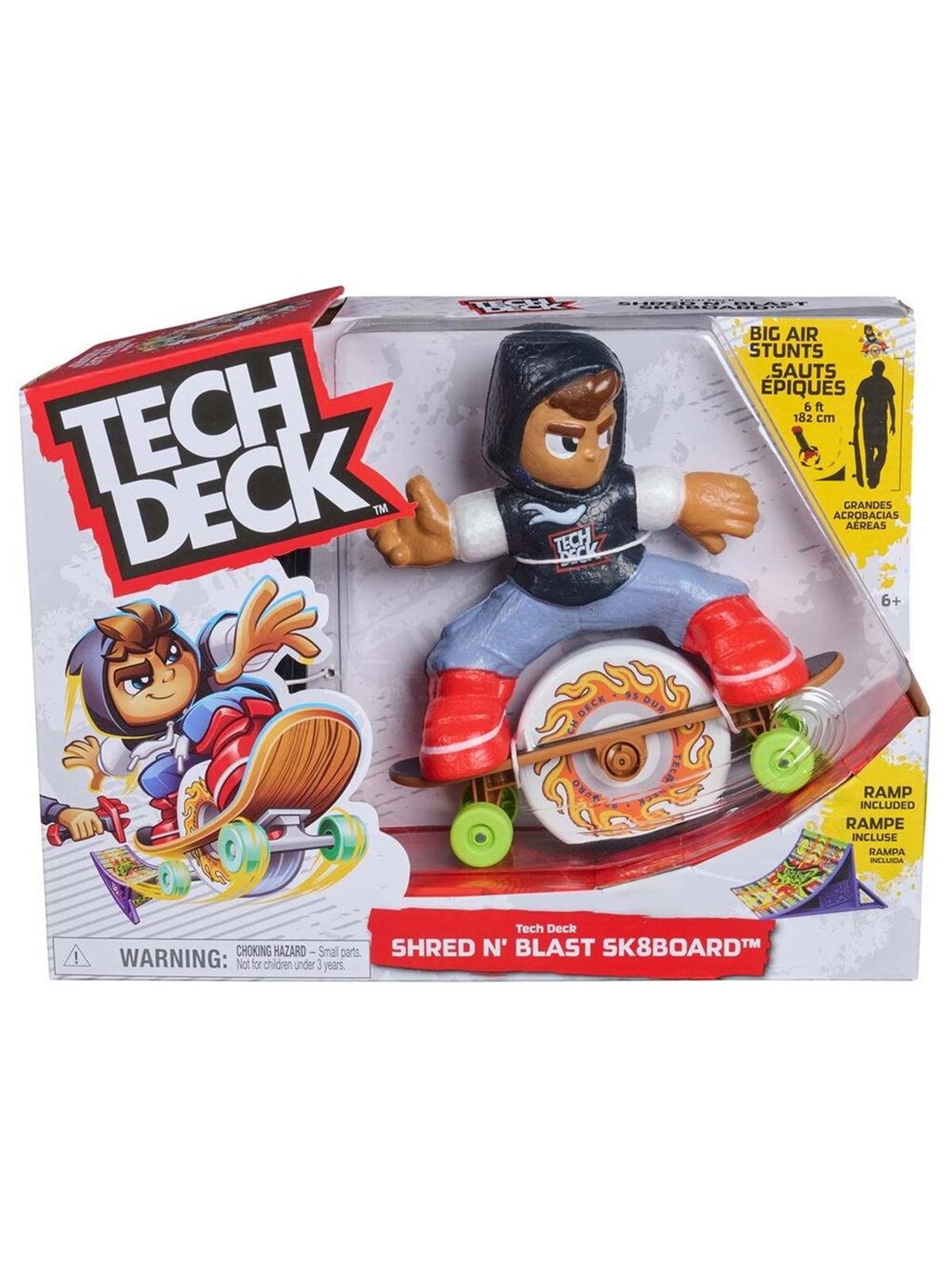 Tech Deck Ted Shred N' Blast Skateboard Flywheel