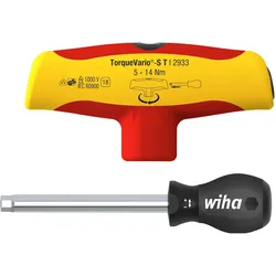 Wiha, Drehmomentschlüssel, DrehmomentSchraubendreher Quergriff (5 - 14 Nm)