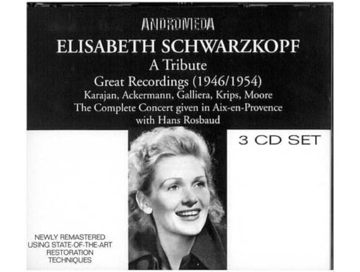 Various - A Tribute To Elisabeth Schwarzkopf:
