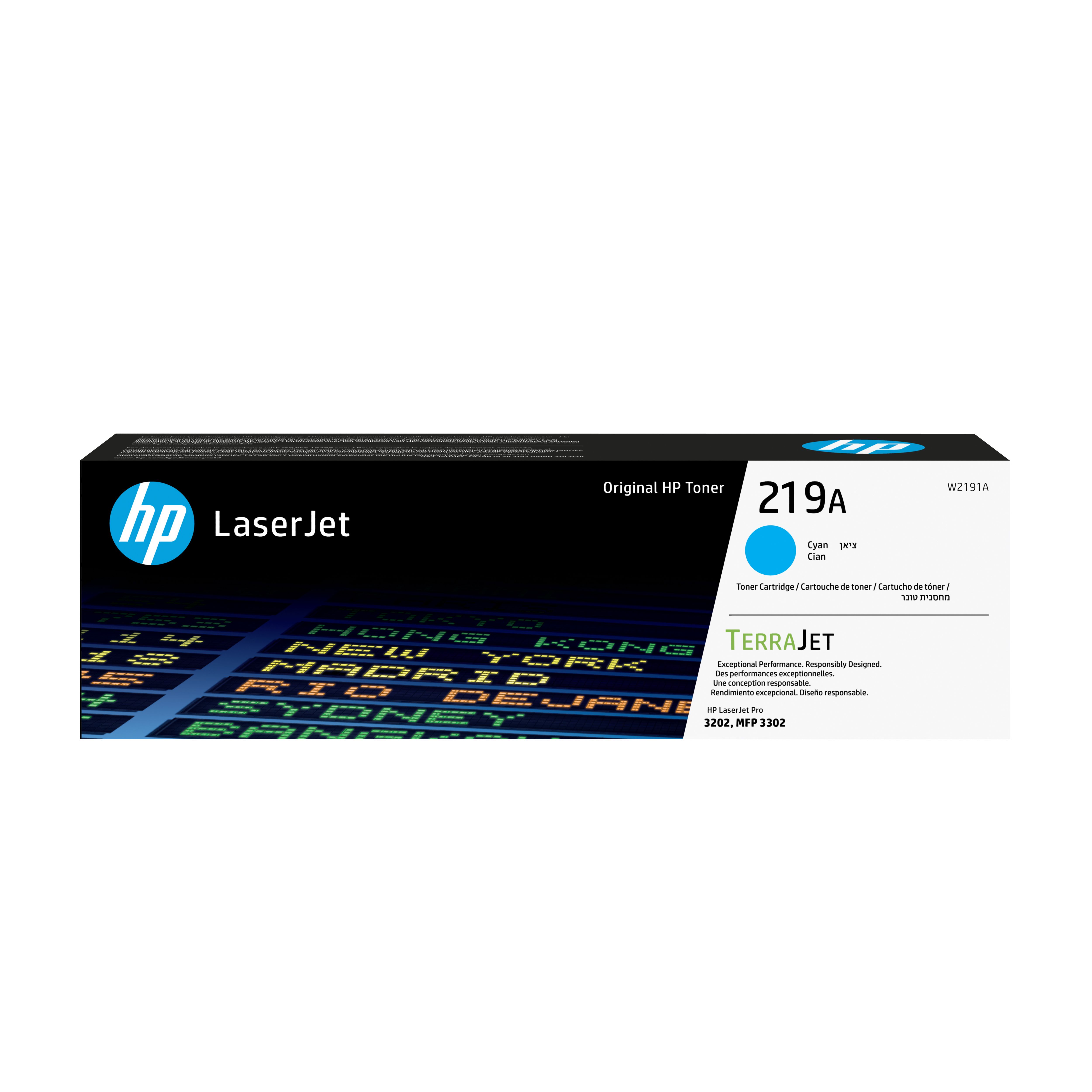 HP Nr.219A originale Druckerpatronen Cyan W2191A