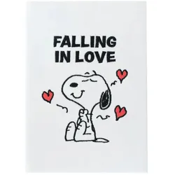 Snoopy - Plüsch- Notizbuch/Heft A5 aus der Kollektion Love Season