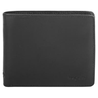 Geldbörse BUGATTI "BUGATTI Herren, Damen PRIMO echt Leder", Damen, schwarz, Leder, gepflegt, Kleinlederwaren, echt Leder