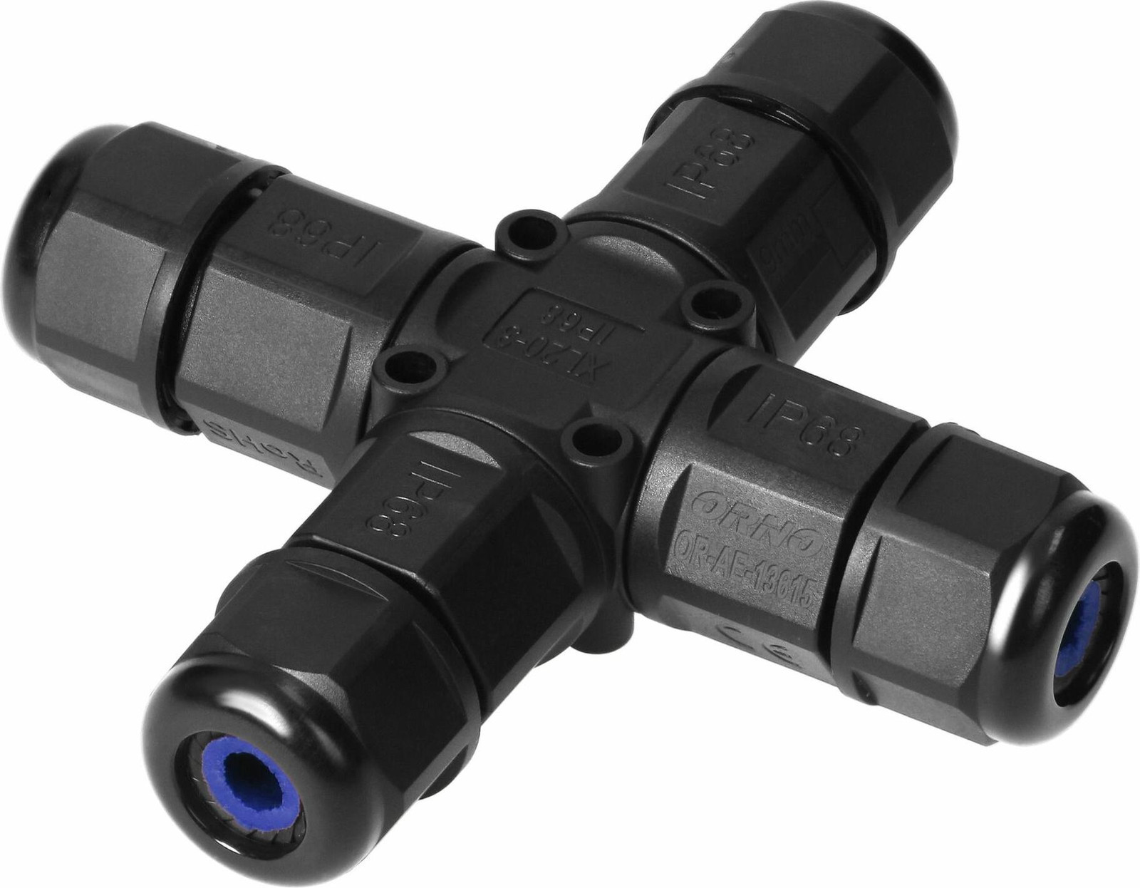 ORNO Kabelkoppeling Quadruple Aansluiting IP68 3x4mm2 On-Ae-13615