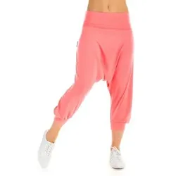 WINSHAPE Damen UNISEX 3/4-Haremshose WBE7, Größe S in Orange Orange