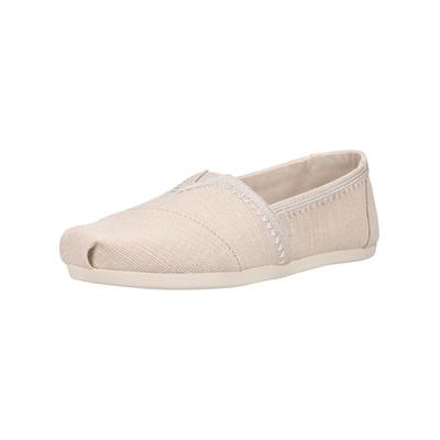 Slipper TOMS "TOMS Slipper Textil", Damen, Gr. 42,5, hellgrau, Textil, Schuhe Slipper