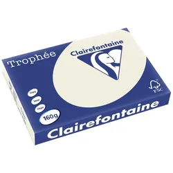 Clairalfa, Kopierpapier, Multifunktionspapier Troph‚e, A3, hellgrau (A3, 160 g/m2)