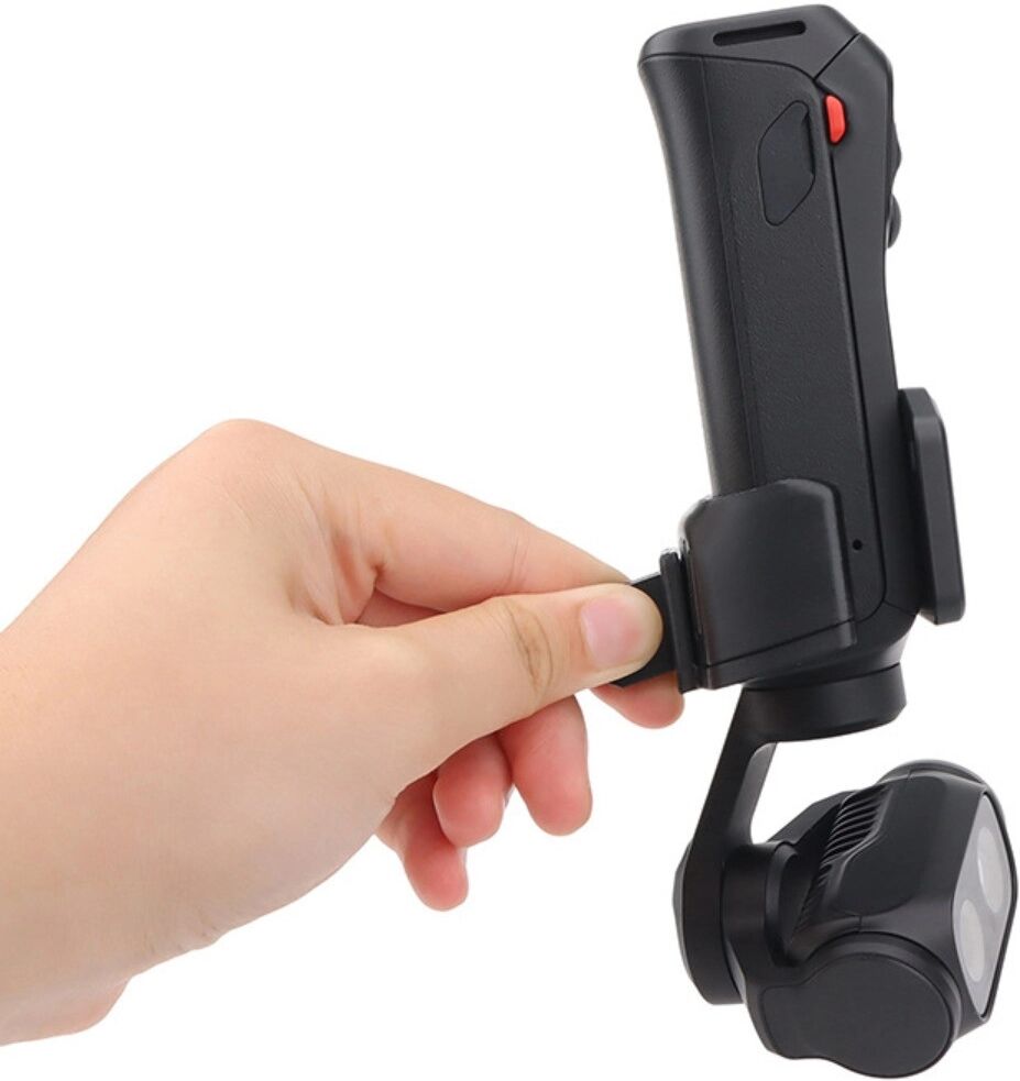 INF Schnellverschluss Wrap-Around Verlängerungswinkel kompatibel mit Insta360 Luna Ultra — ABS halsmontierte