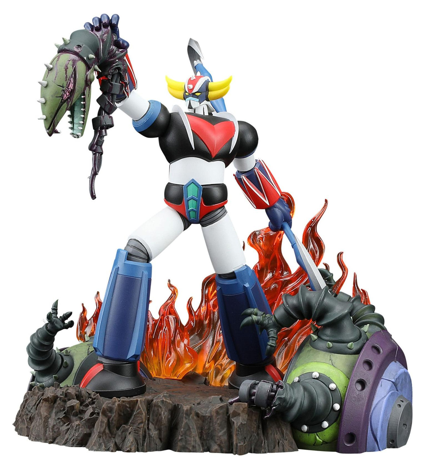 Plex Grendizer Scène Selectie 01 PVC-beeldje, 14 cm