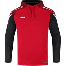 JAKO Performance Hoodie Kinder rot/schwarz 140