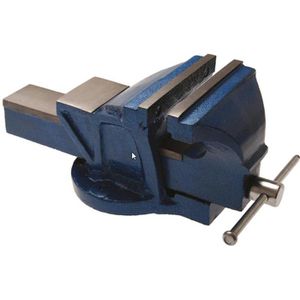 BGS-technic Schraubstock 59270, 150mm Backenbreite, Spannweite 130mm