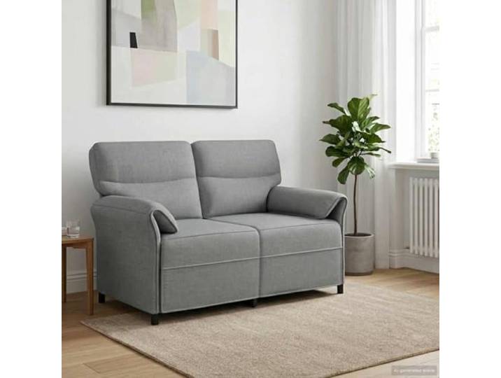 ZQQLVOO Sofa 100% Polyester, Metallrahmen Modernes Design, Schaumstoffkissen, klappbare Armlehnen, für Wohnzimmer
