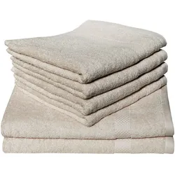 Dyckhoff Frottierserie Planet beige Duschtuch 70 x 140 cm