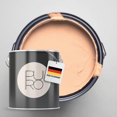 A.S. Création "Premium Innenwandfarbe PURO Tuchmatt diverse apricot" ideal für Wohnzimmer, Schlafzimmer, Flur und Küche, Farbwelt Apricot