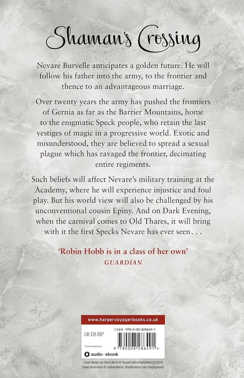HarperVoyager Shaman's Crossing by Robin Hobb - The Soldier Son Trilogy Book 1 - New Paperback Epic Fantasy Novel