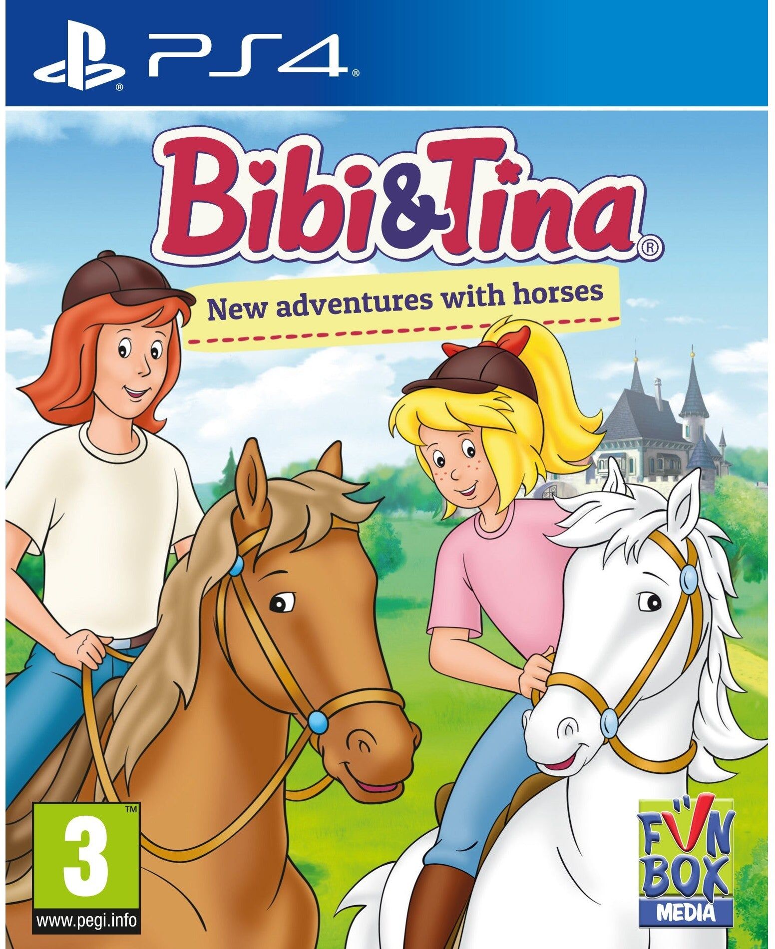 Funbox Media Bibi ; Tina: New Adventures with Horses for PS4 (Disc) - PlayStation 4 Game