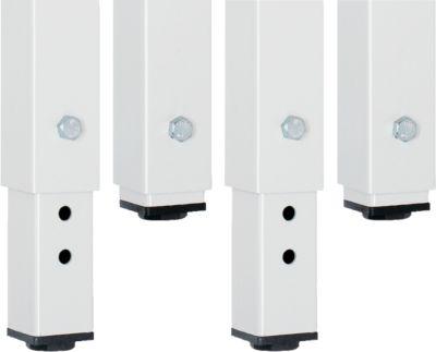 Höhenverstell-Set für Arbeitstische Serie 900 und 8000, Arbeitshöhe 840 - 1040 mm