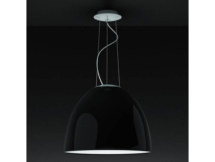 Nur Gloss S Hanglamp Zwart - Artemide - Woonkamer - Designer - Metaal - 1 lamp