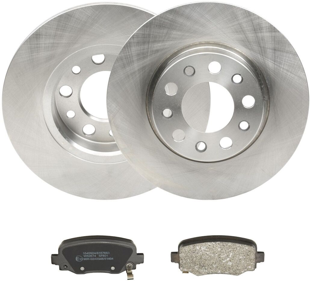 RIDEX 3405B1853 Brake discs and pads set