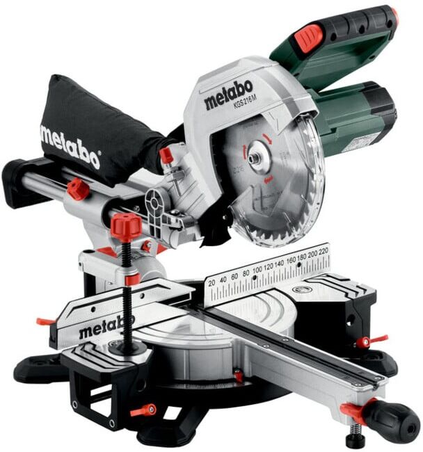 Scie à onglets Metabo KGS 216 M avec fonction radiale (613216000)