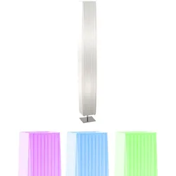 Steh Lampe Gästezimmer Decken Fluter Fernbedienung DIMMBAR im Set inkl. RGB LED Leuchtmittel