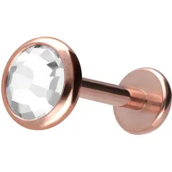 Titan Labret mit Innengewinde KRISTALLDISC